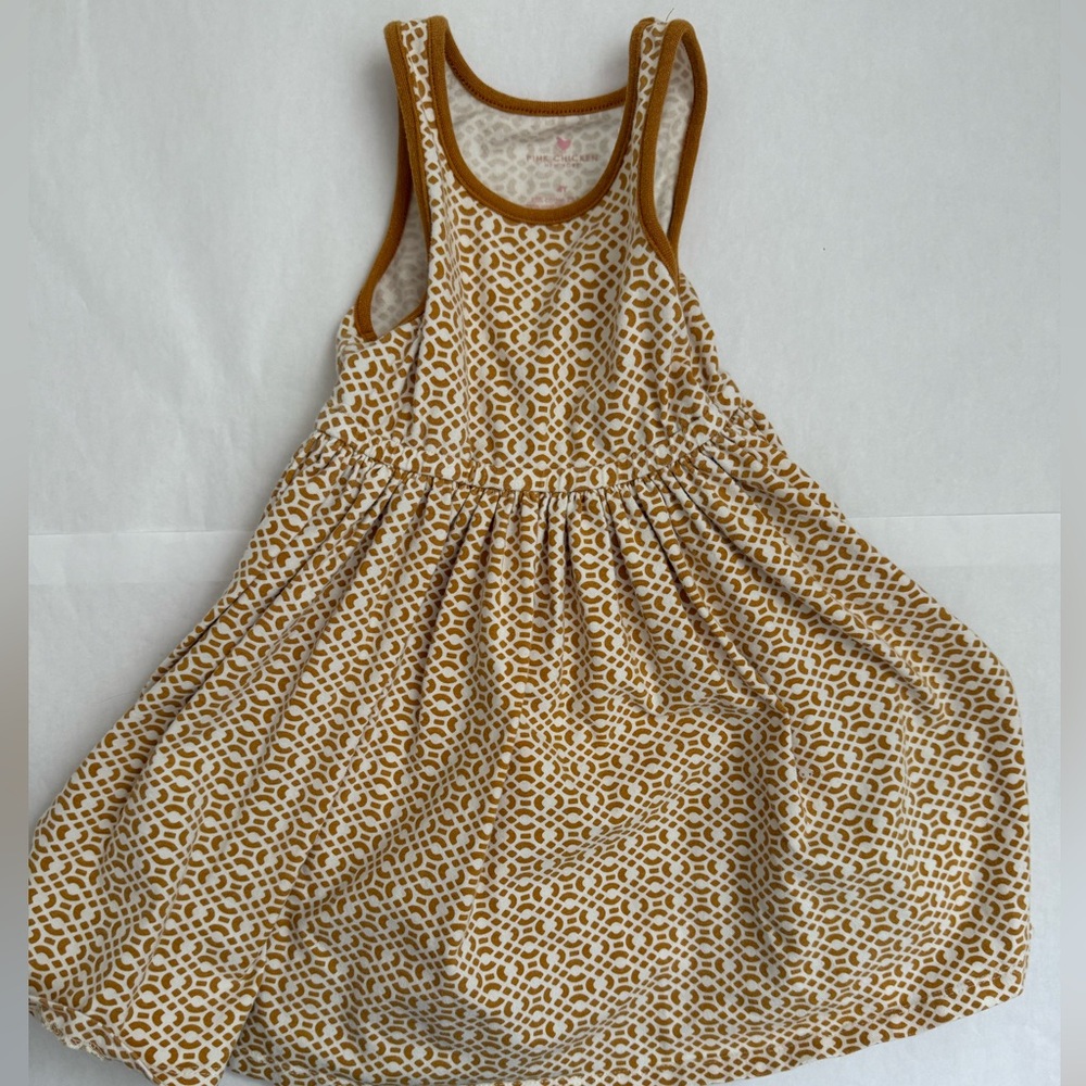 Pink Chicken Sleeveless Dress